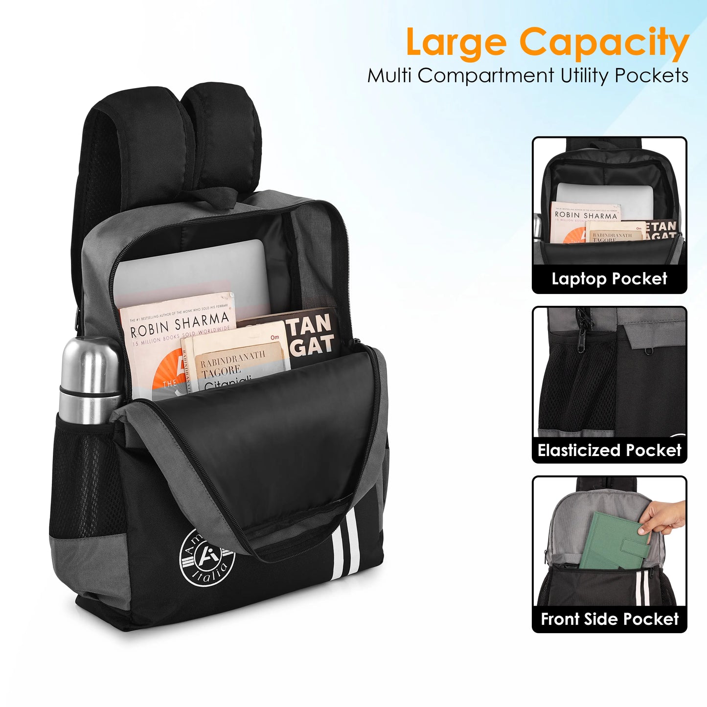 The Varsity Stripe Backpack