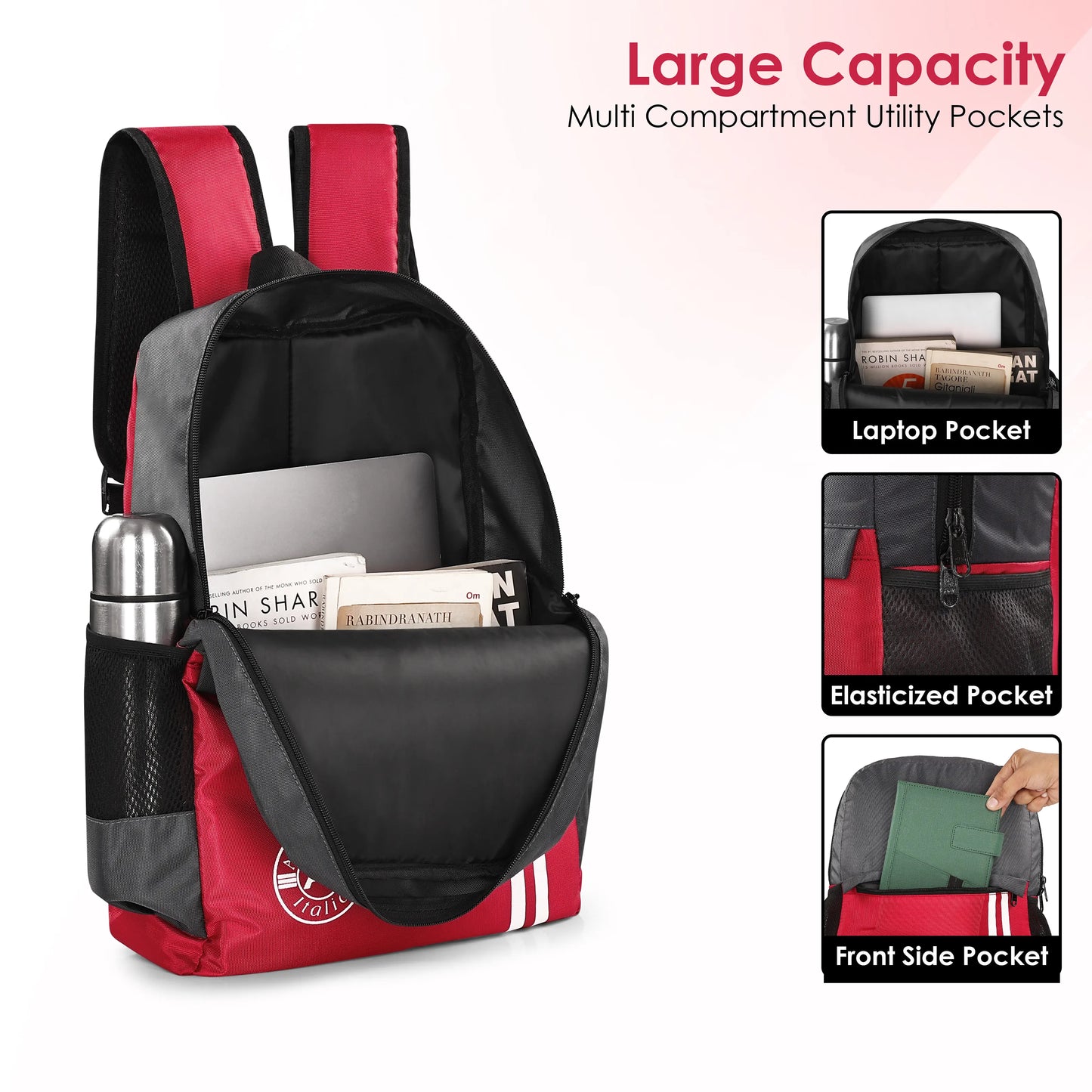 The Velocity Stripe Backpack