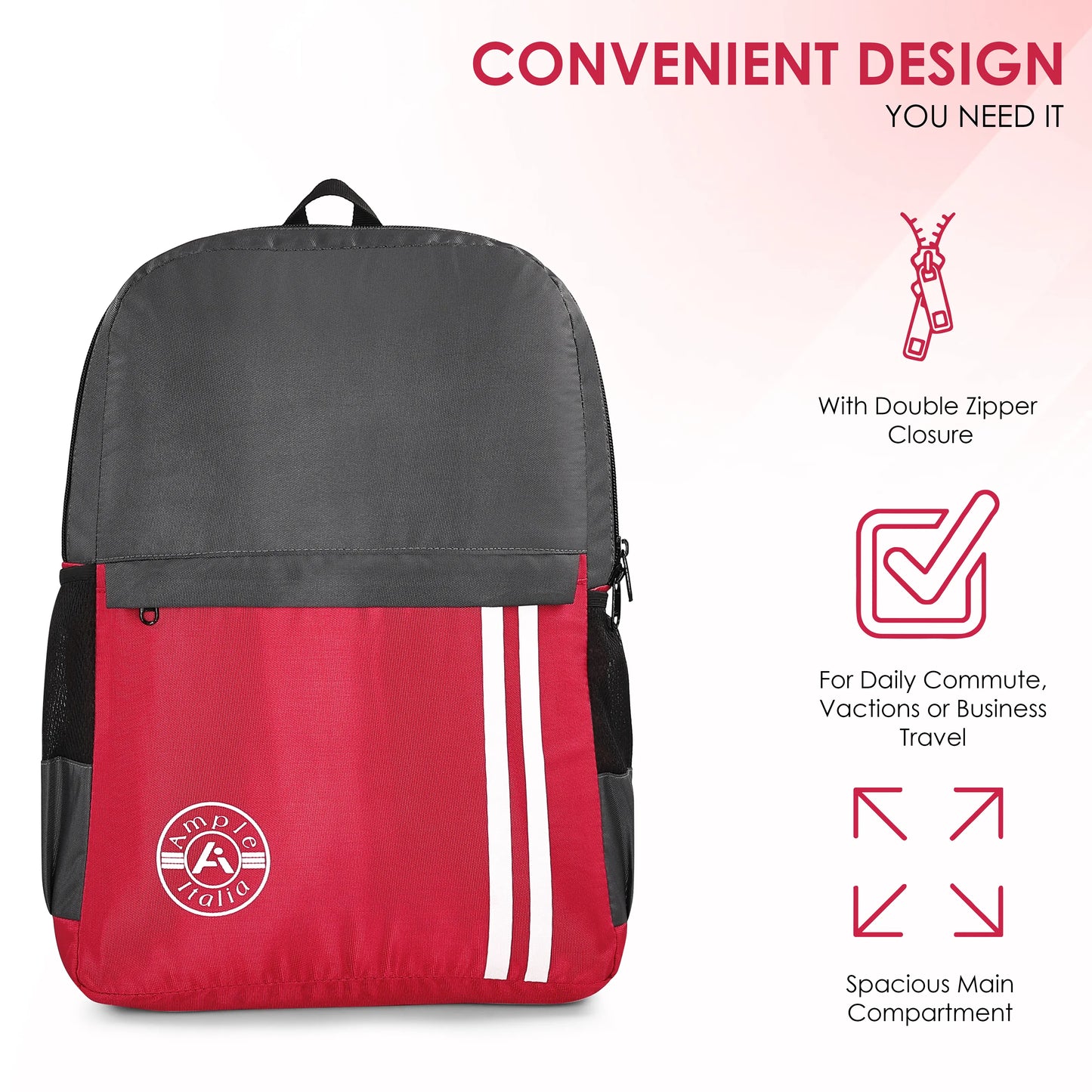 The Velocity Stripe Backpack