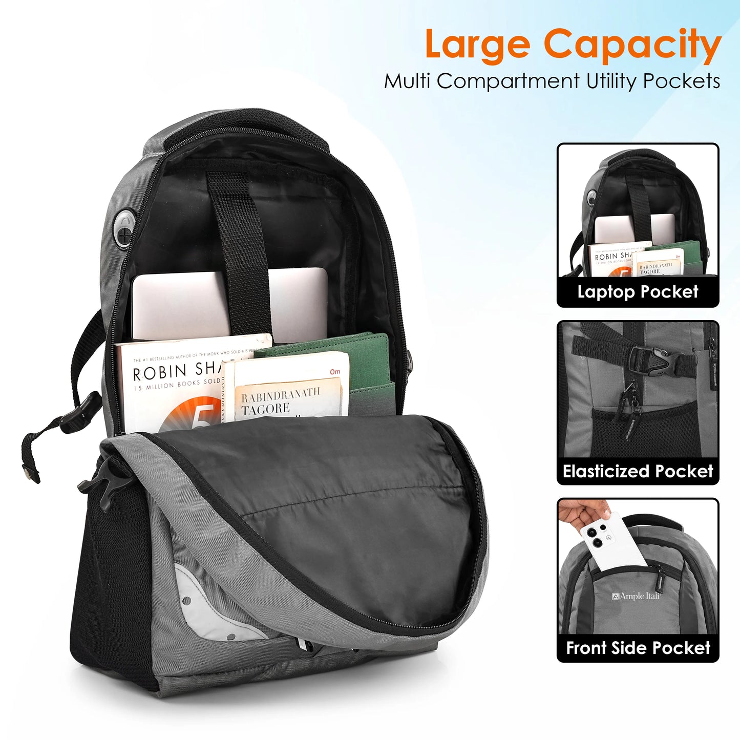 The Graphite Flux Backpack